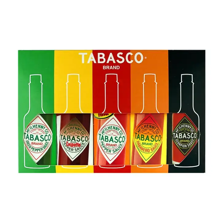 Tabasco Gift Set – 5 x 60ml