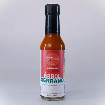 Savir Arbol Serrano Hot Sauce