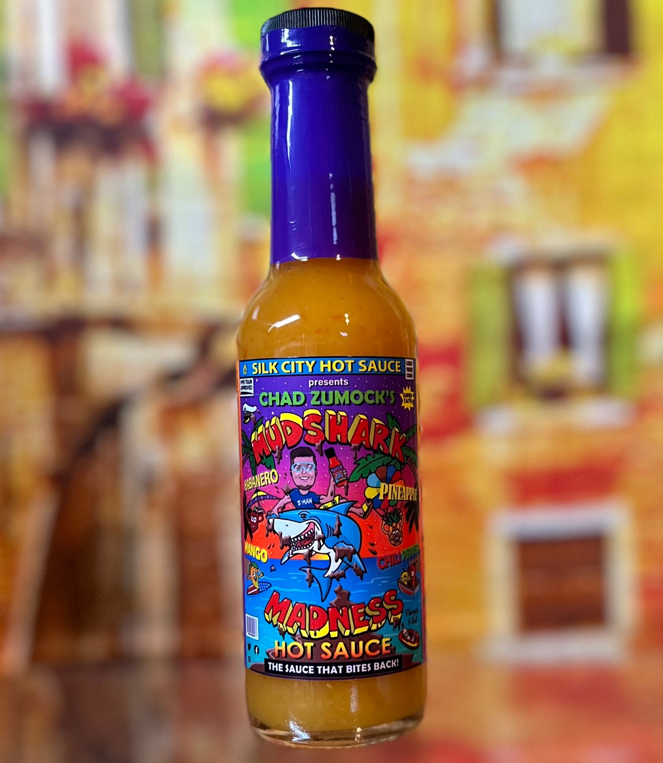 Silk City Mango Habanero Mudshark Hot Sauce