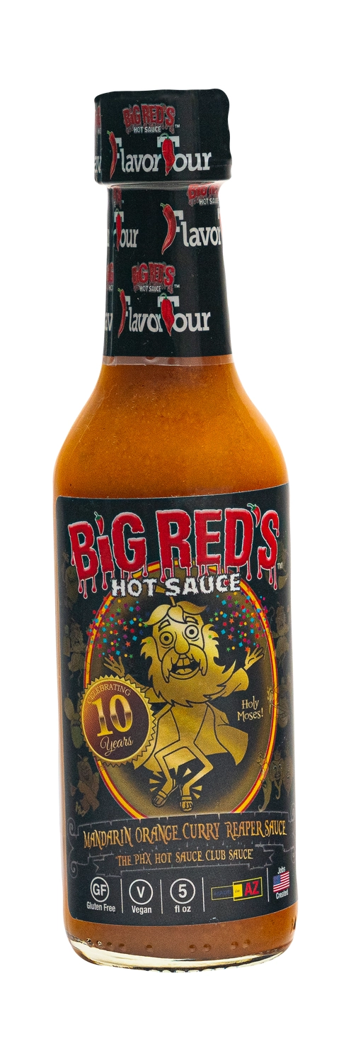 Big Red’s Mandarin Orange Curry Reaper Sauce