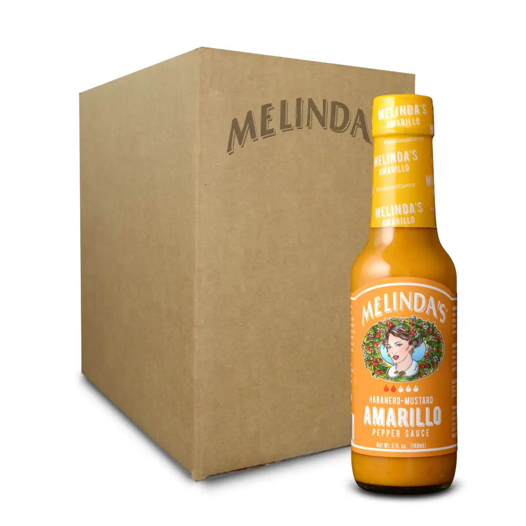 Melinda’s Amarillo Habanero Hot Mustard Sauce