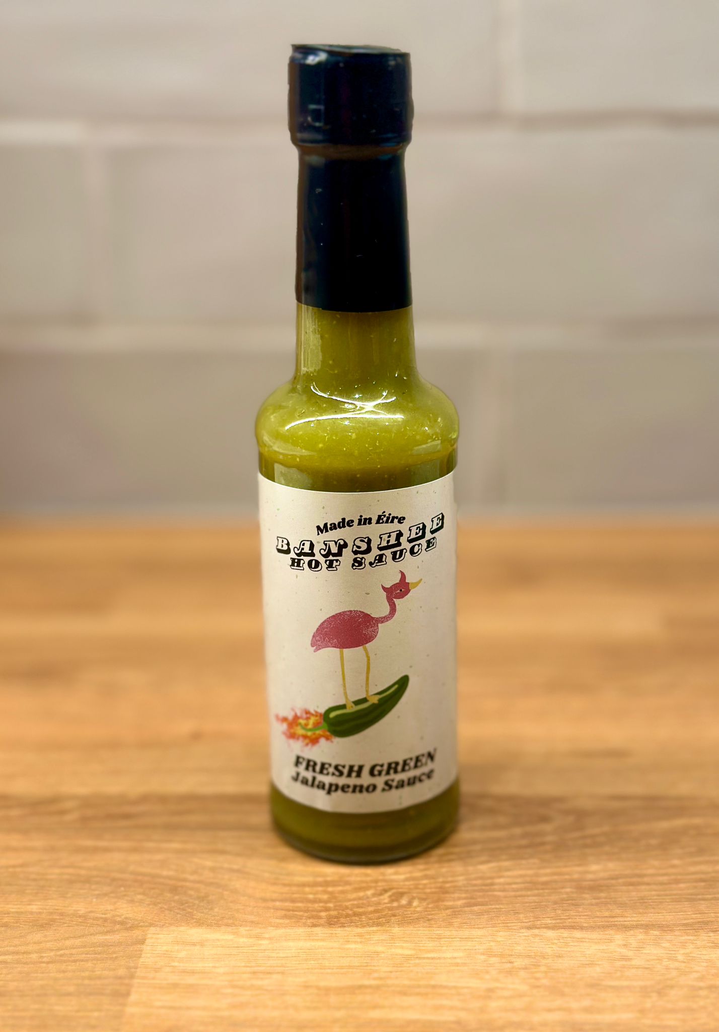 Banshee Fresh Green Jalapeno Hot Sauce (Irish)