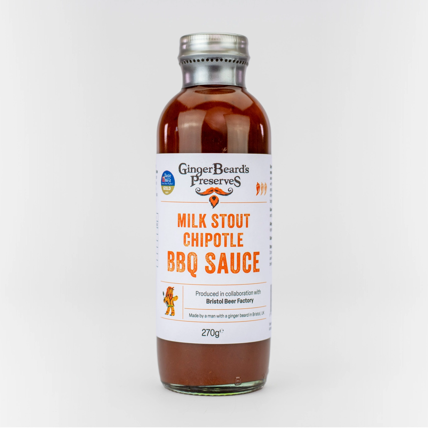 Ginger Beard’s Milk Stout Chipotle BBQ Sauce