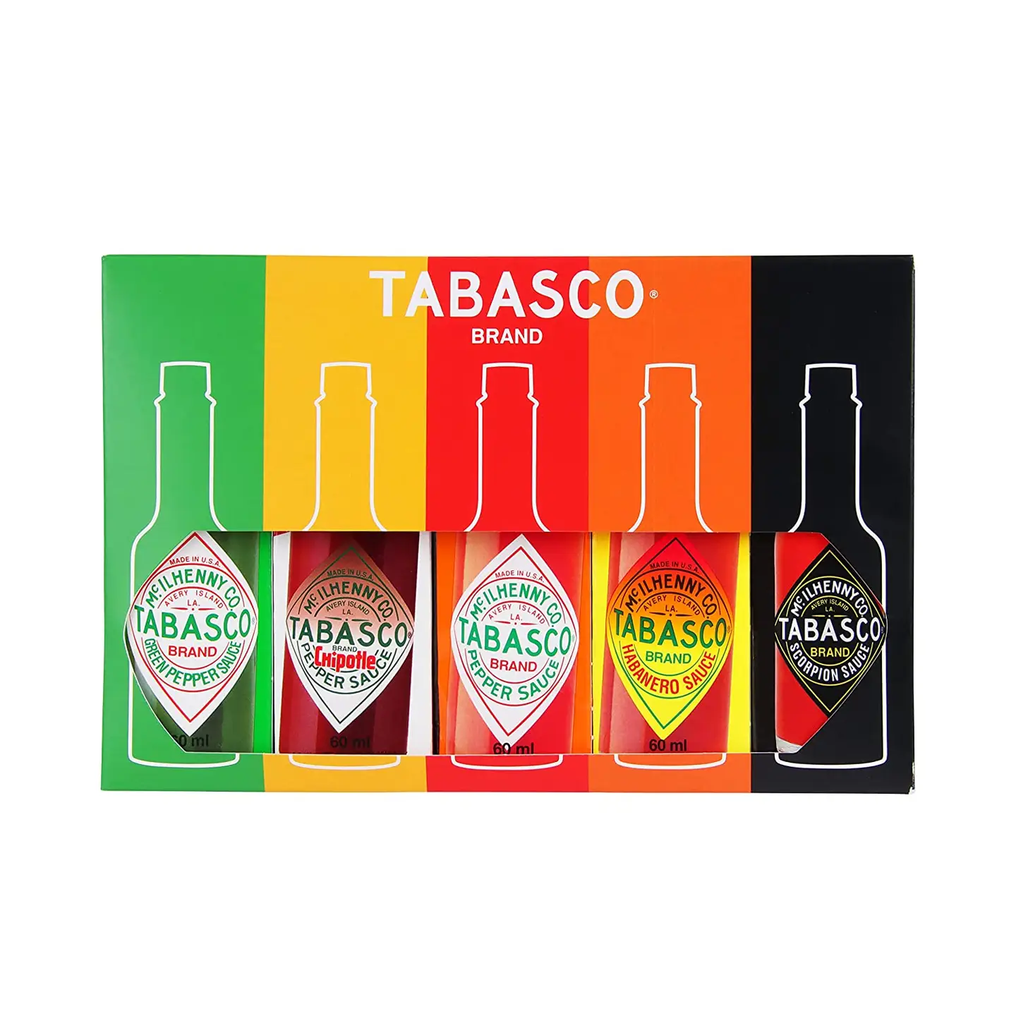 Tabasco Brand Gift Set 5 x 60ml - Image 2