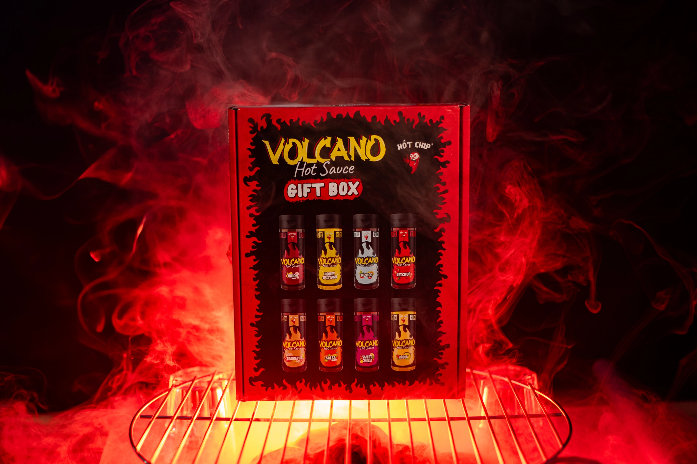 Hot Chip – 8 Pack Hot Sauce Tasting Box